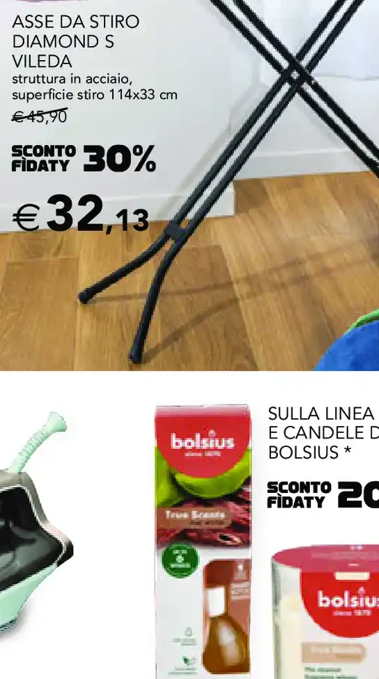 Asse da stiro Diamond S Vileda