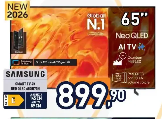 Samsung Smart TV 4K Neo QLED 65QN70H