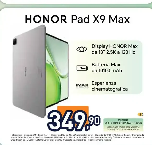 Honor Pad X9 Max