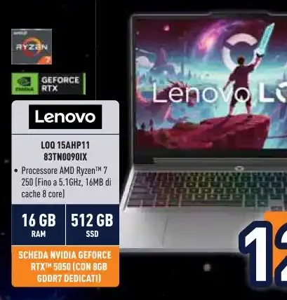 Laptop gaming LOQ 15AHP11
