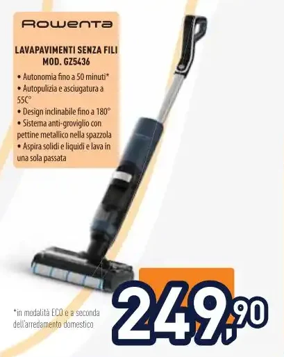 Lavapavimenti senza fili GZ5436