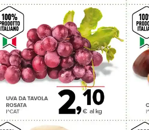 Uva da tavola rosata