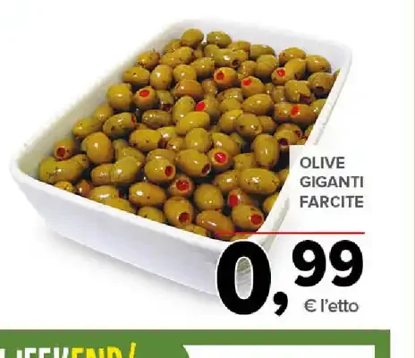 Olive giganti farcite