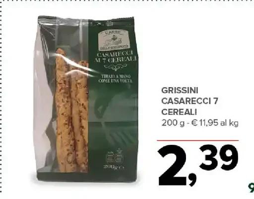 Grissini caserecci ai 7 cereali