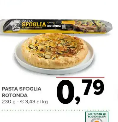 Pasta sfoglia rotonda