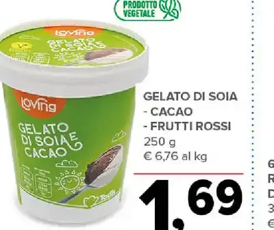 Gelato di soia e cacao