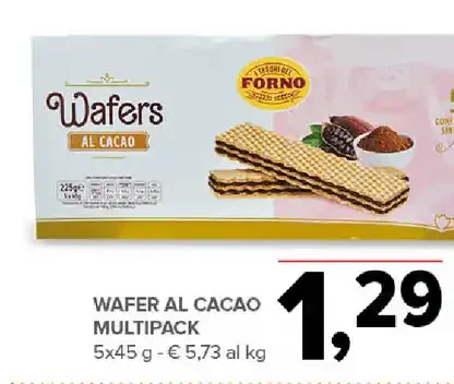 Wafer al cacao multipack