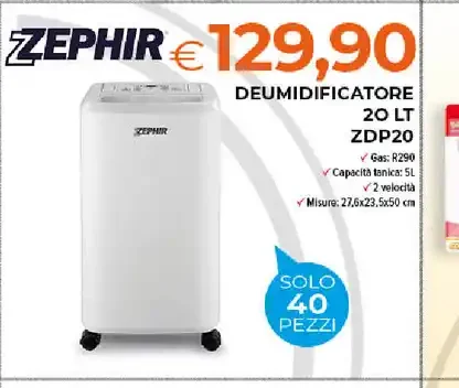 Deumidificatore 20 L