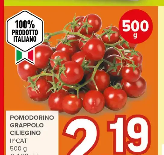 Pomodorino grappolo ciliegino