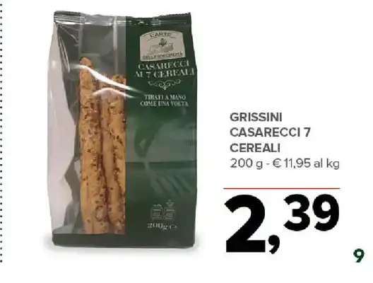 Grissini caserecci 7 cereali