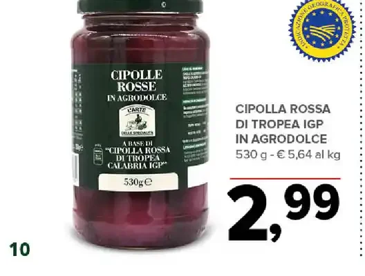 Cipolla rossa di Tropea IGP
