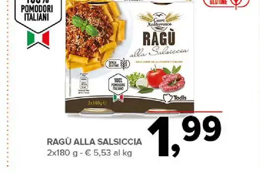 Ragù alla salsiccia