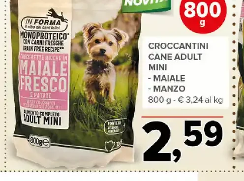 Croccantini cane adult mini