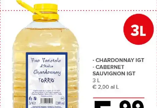 Chardonnay IGT Cabernet Sauvignon IGT