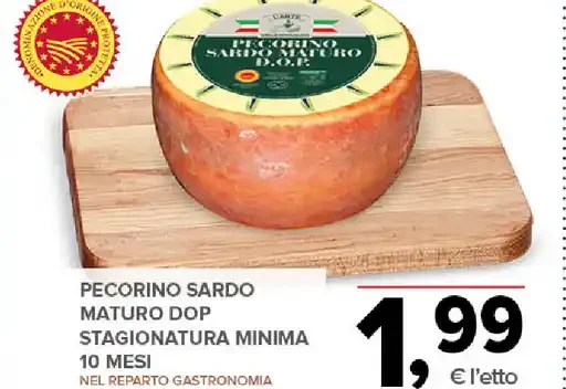 Pecorino sardo maturo DOP