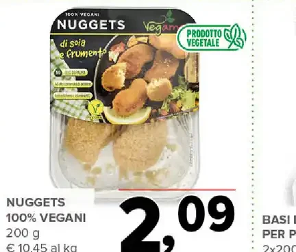 Nuggets 100% vegani
