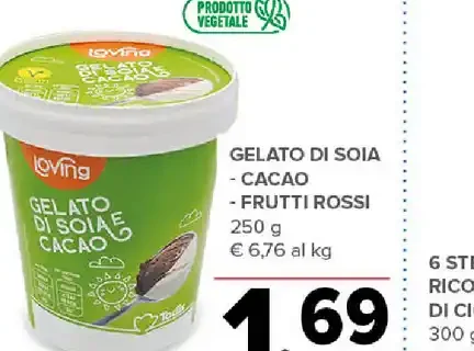 Gelato di soia e cacao