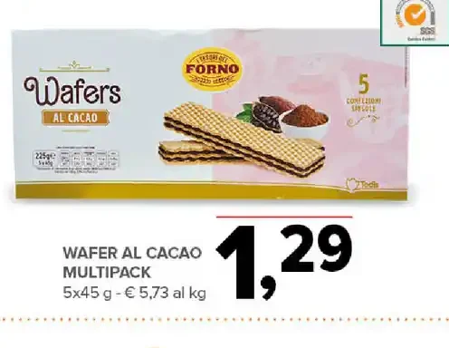 Wafer al cacao multipack
