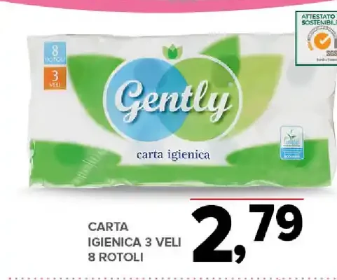 Carta igienica 3 veli