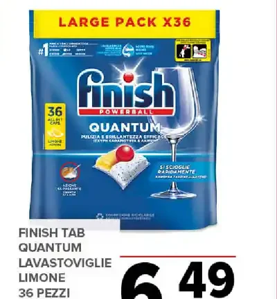 Finish Tab Quantum lavastoviglie limone