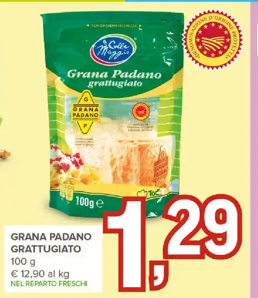 Grana Padano grattugiato