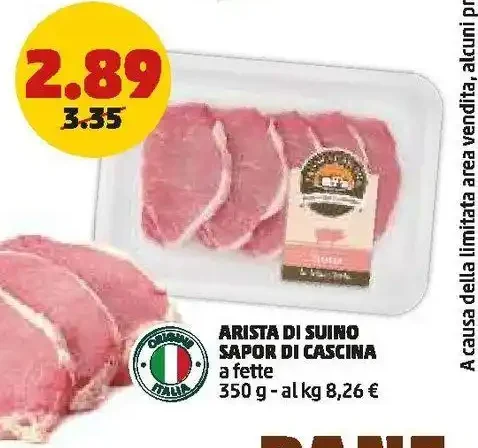 Arista di suino sapore di cascina