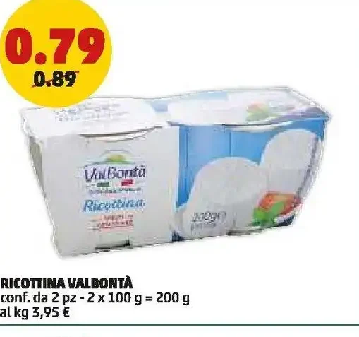 Ricottina Valcolatte