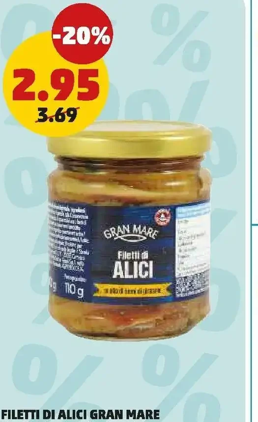 Filetti di alici Gran Mare