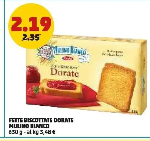 Fette biscottate Dorate