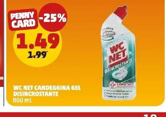 WC Net candeggina gel disincrostante