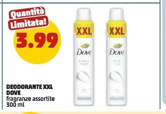 Deodorante Dove XXL