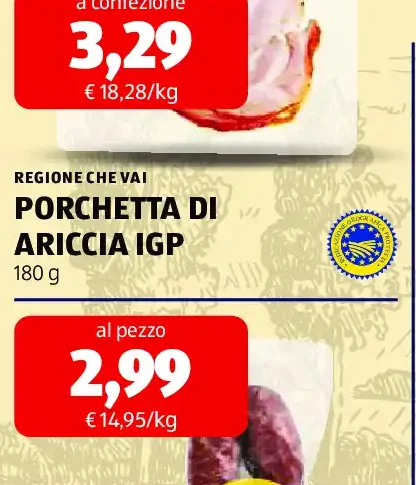 Porchetta di Ariccia IGP