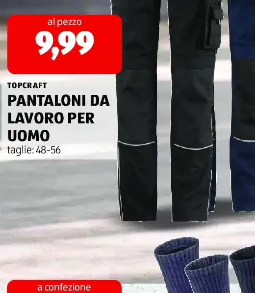 Pantaloni da lavoro per uomo