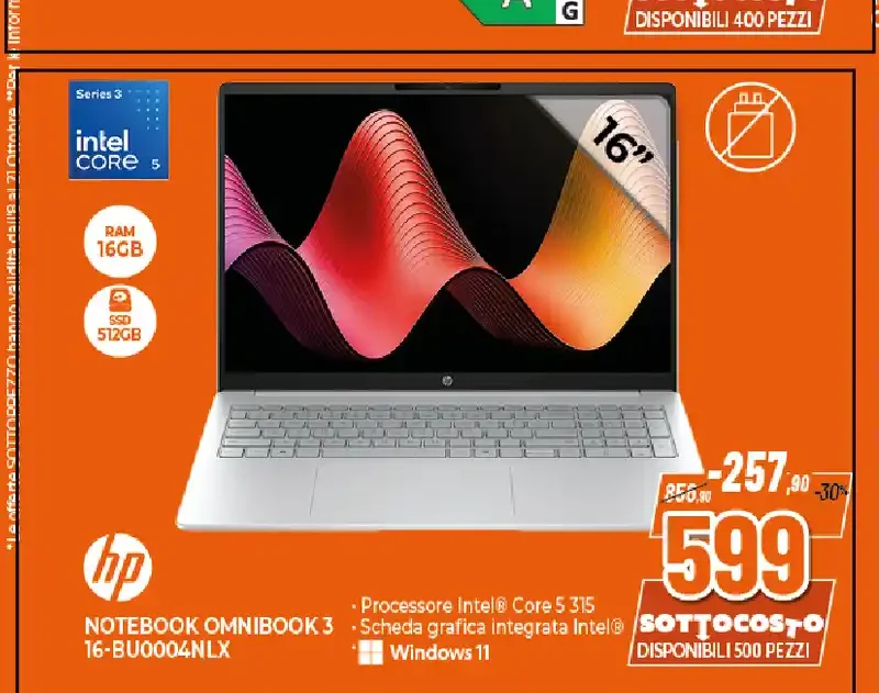 Notebook HP OmniBook 3 16