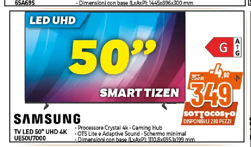 TV LED Samsung 50 pollici