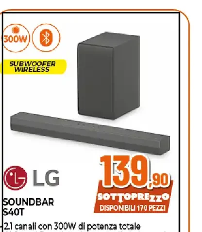 Soundbar LG S40T
