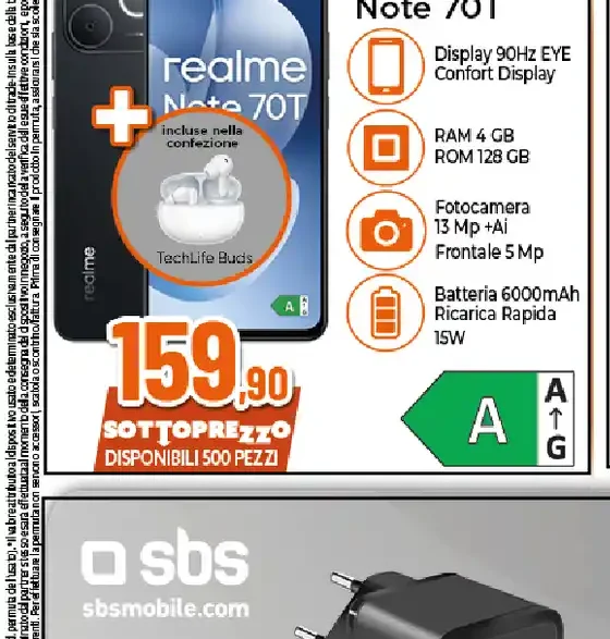 Realme Note 70T