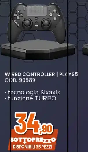 Controller cablato PlayStation 5