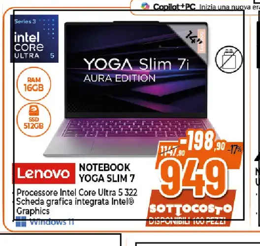 Lenovo Notebook Yoga Slim 7