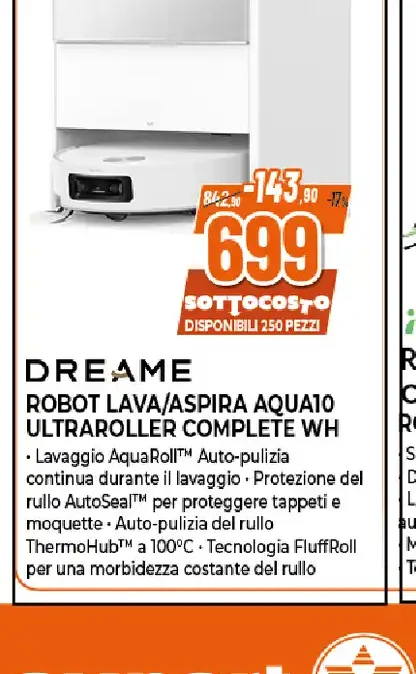 Robot lava-aspira Aqua10 Ultraroller Complete WH