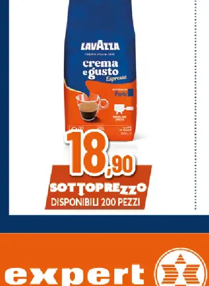 Caffè in grani Crema e Gusto pack 1 kg