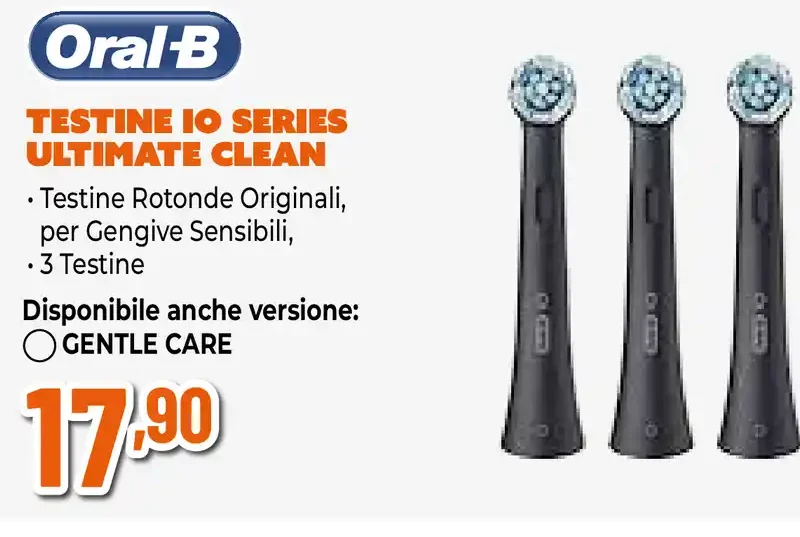 Oral-B iO Series Ultimate Clean testine di ricambio