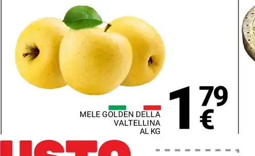 Mele Golden della Valtellina