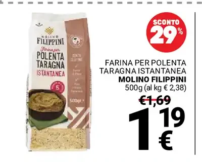 Farina per polenta taragna