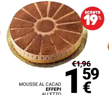 Mousse al cacao