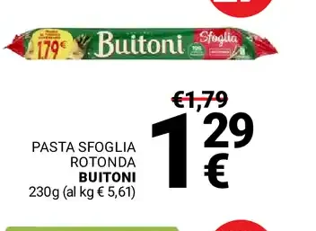 Pasta sfoglia rotonda Buitoni