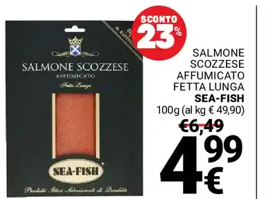 Salmone scozzese affumicato Sea-Fish