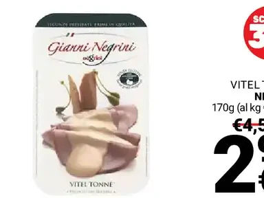 Vitel tonné Negrini