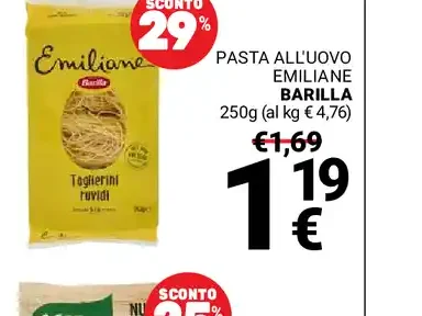 Pasta all'uovo Emiliane Barilla