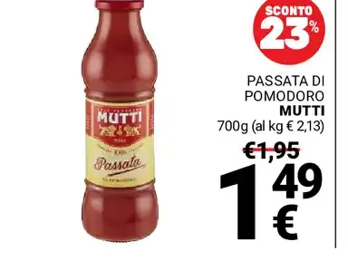 Passata di pomodoro Mutti